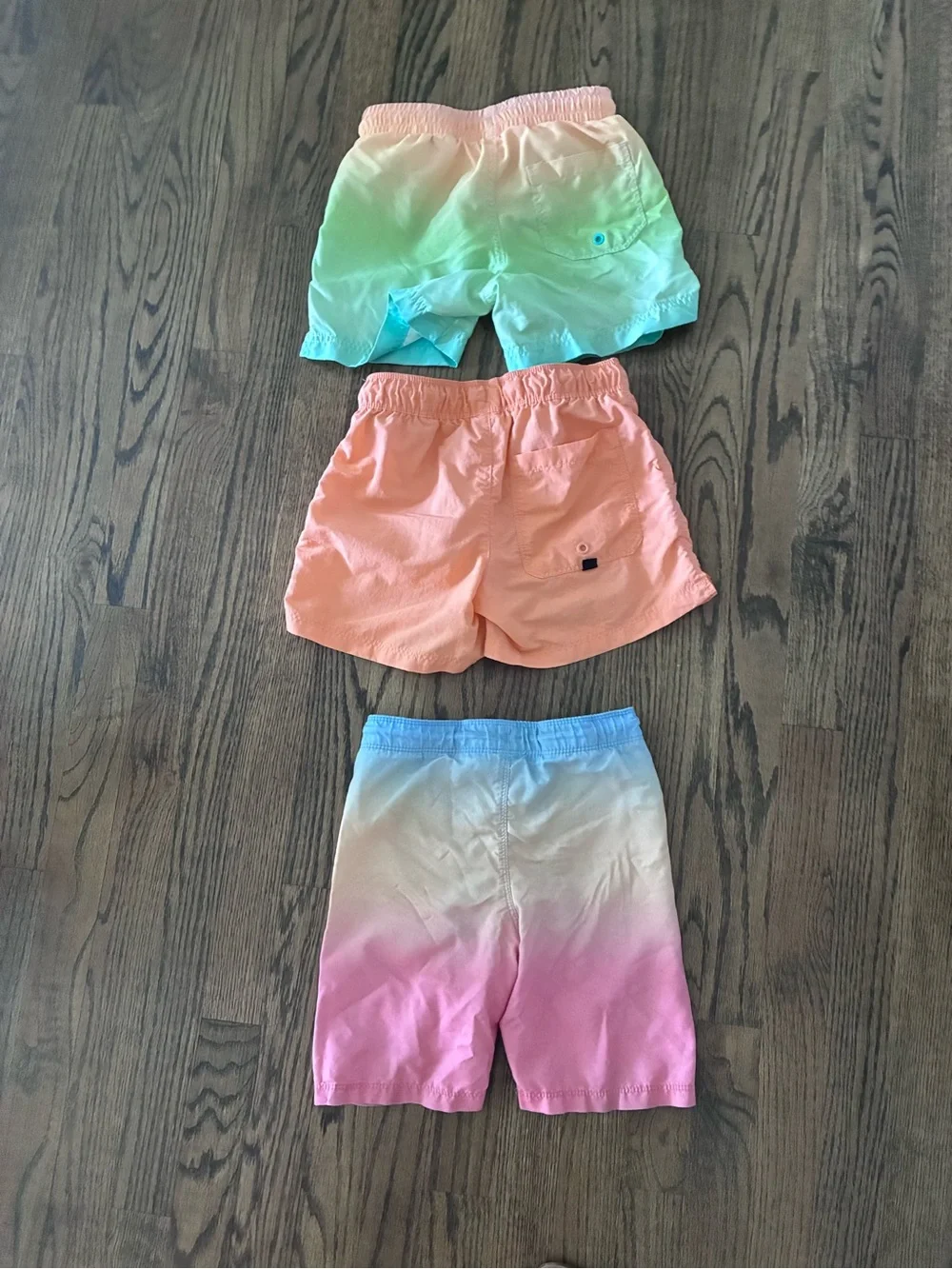 Old Navy Kids Swim Trunks - Aqua, Peach, Pink (SET OF 3)